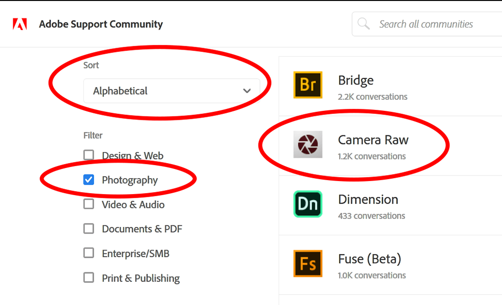 Camera raw not loading when editing in Adobe Community