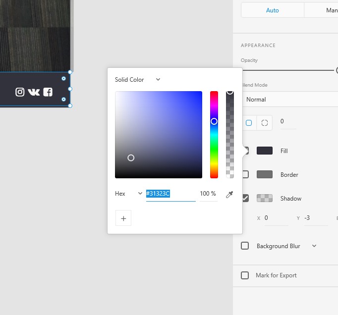 Solved Color Palette doesn't show dark color in Adobe XD. Adobe