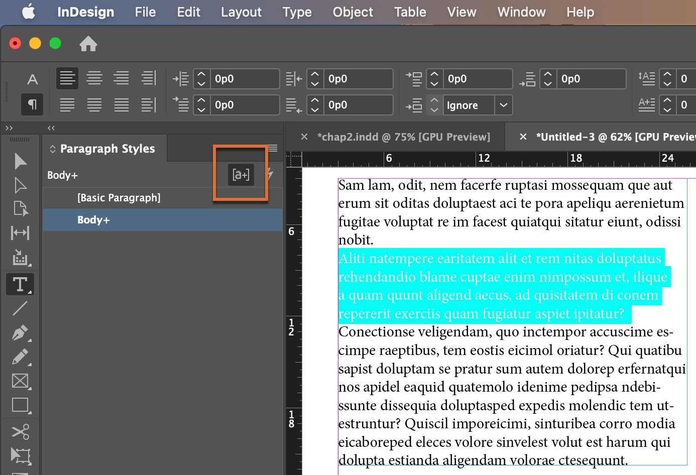 White Text is blue on my indesign files. Adobe Community 12759291
