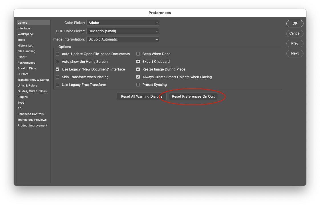 Solved Deleting settings file Adobe Community 12770903