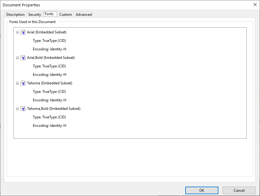 Cannot extract the embedded font Some characte... Adobe Community