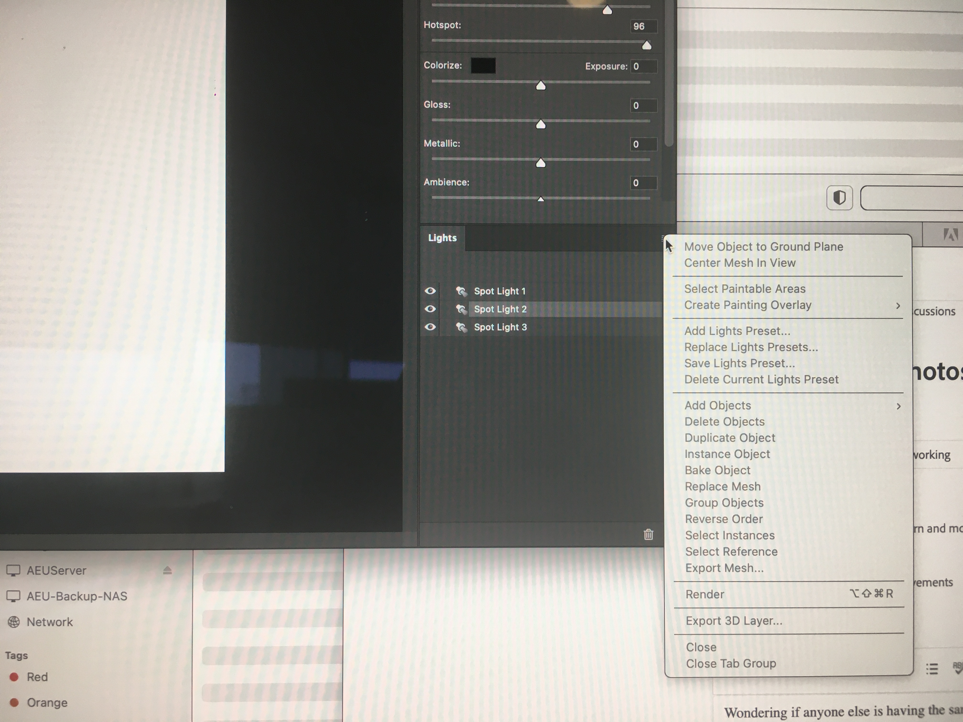 23.2.2 lighting effects not working Adobe Community 12843275