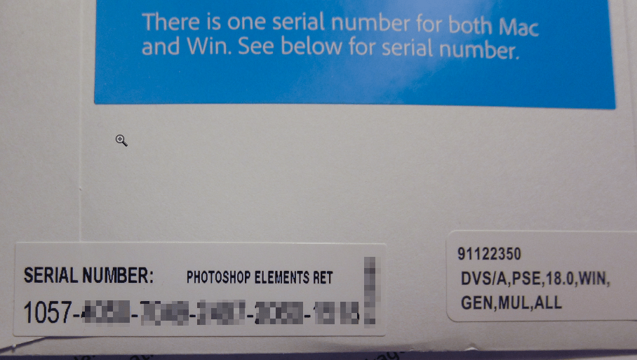 Find Elements Serial Number