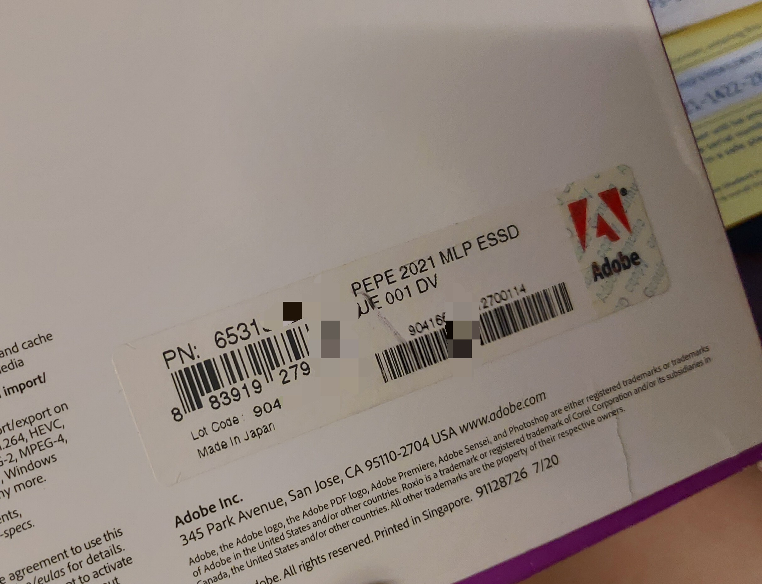 can't find the Redemption Code Adobe Community 13032409