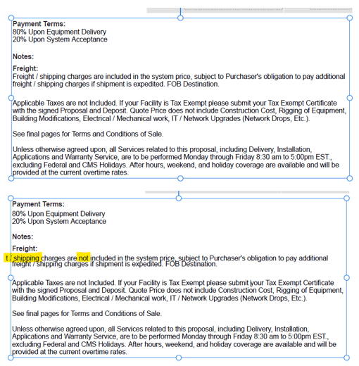 Why does my text move outside of the bounding box Adobe Support