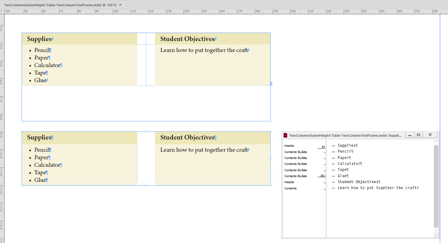 Auto size text box to size of another text box? Adobe Community