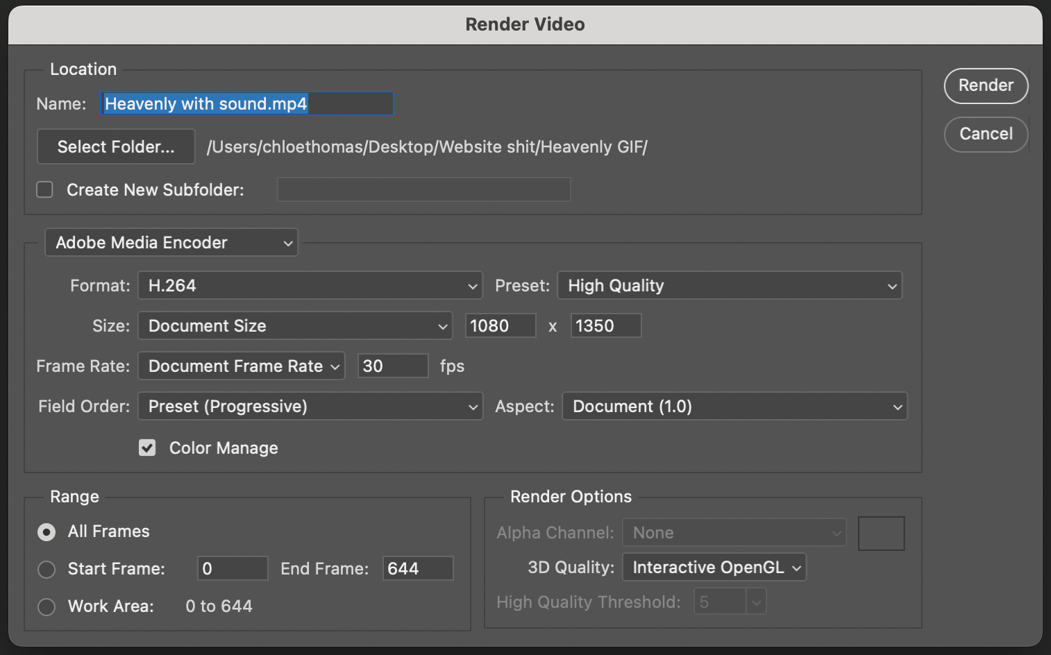 Remove black borders on video from for i... Adobe Community
