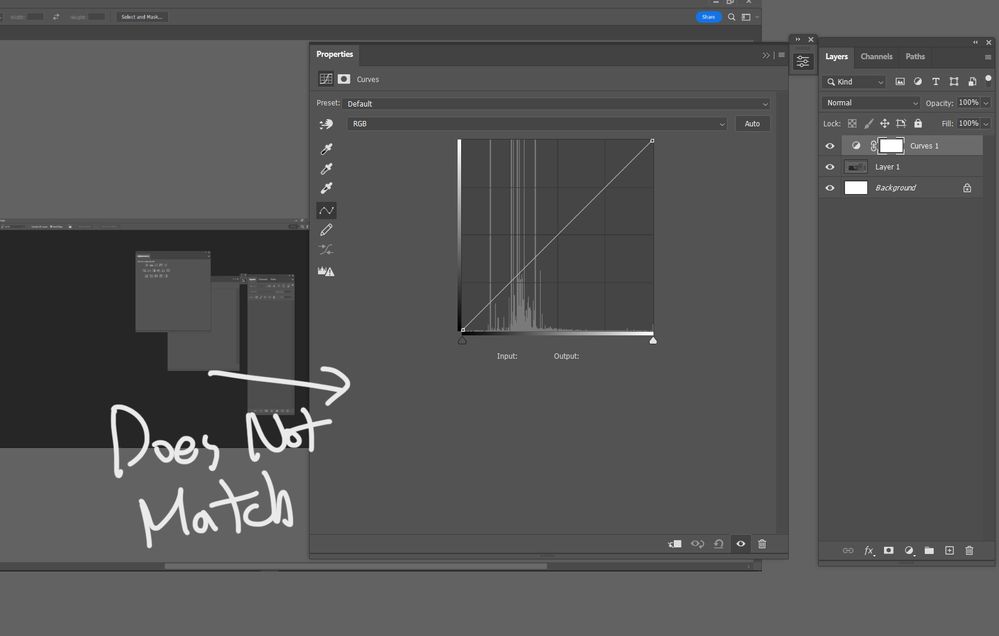 Adjustment/Properties tabs don't match even if inc... Adobe Community