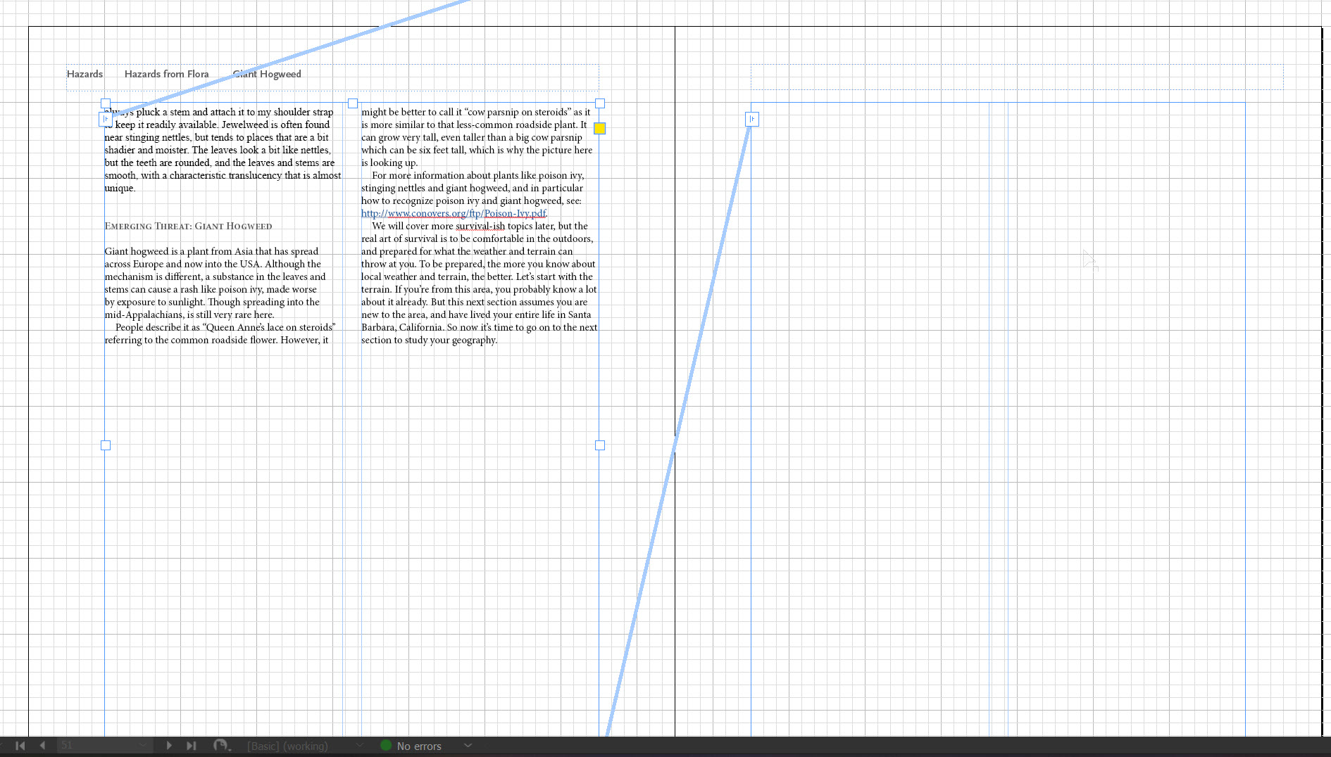 Headings on blank pages? Adobe Community 13235138