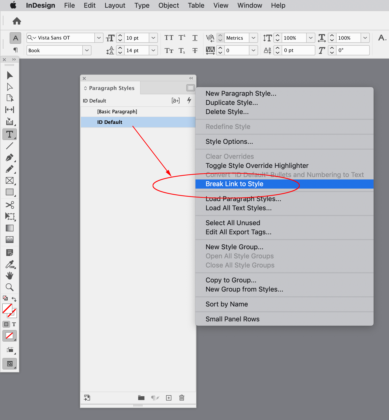 Why does InDesign automatically set a paragraph st... Adobe Support