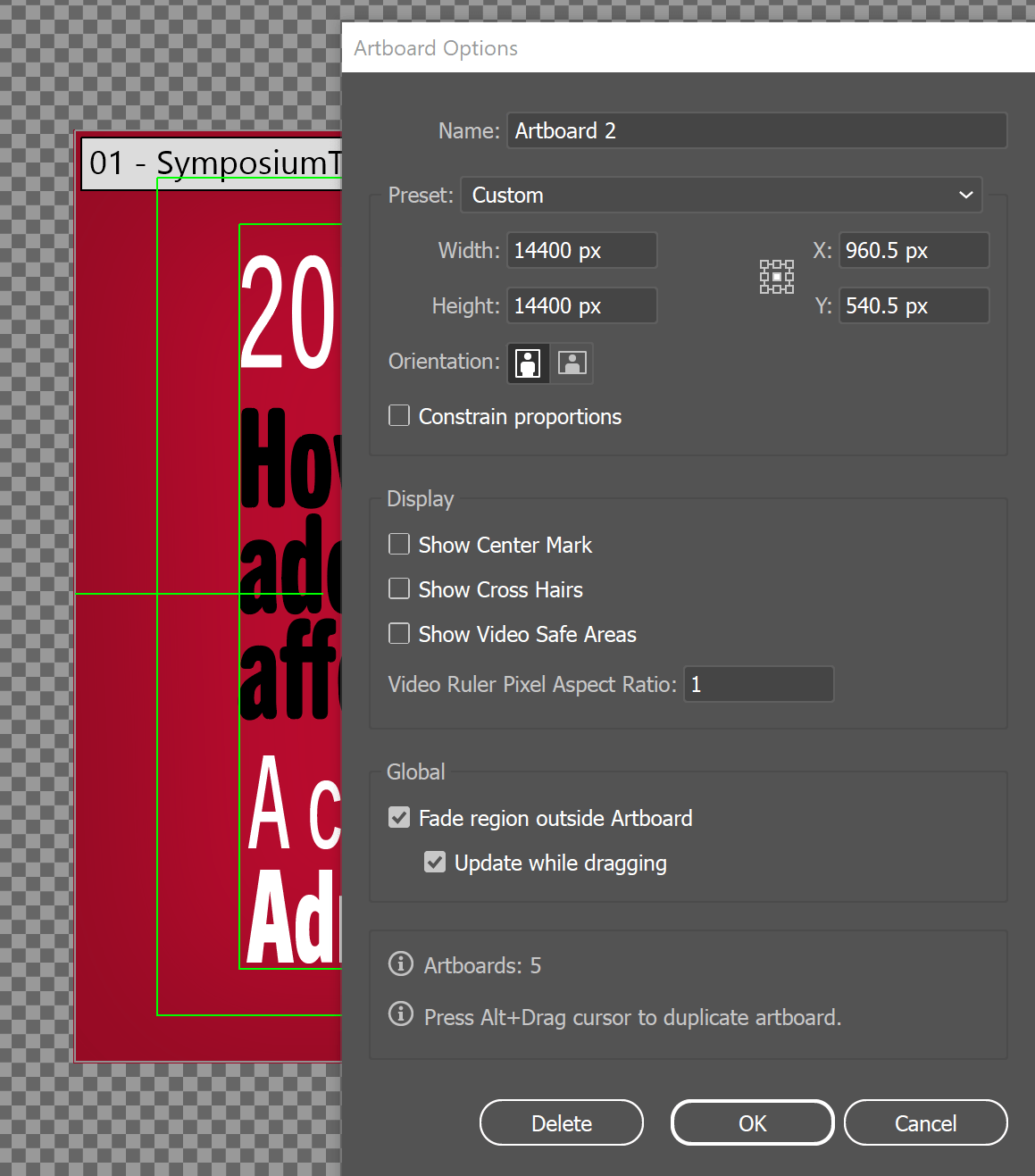 Solved Video safe title area Adobe Community 13249457