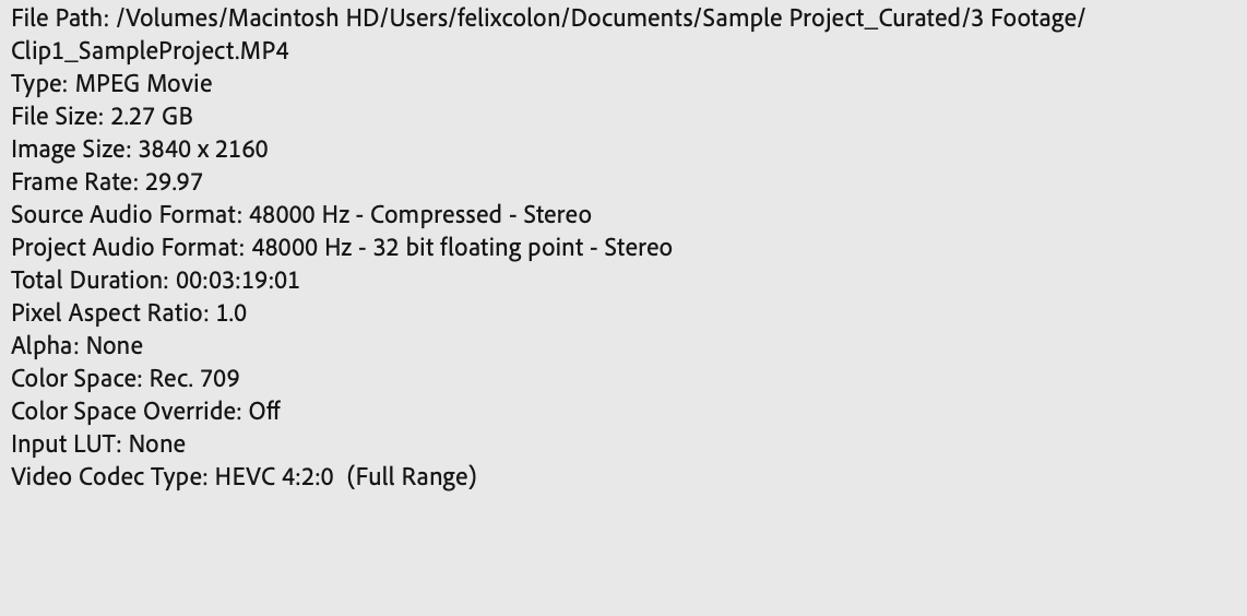 Automatic "Black Crush" with GoPro footage Adobe Support Community