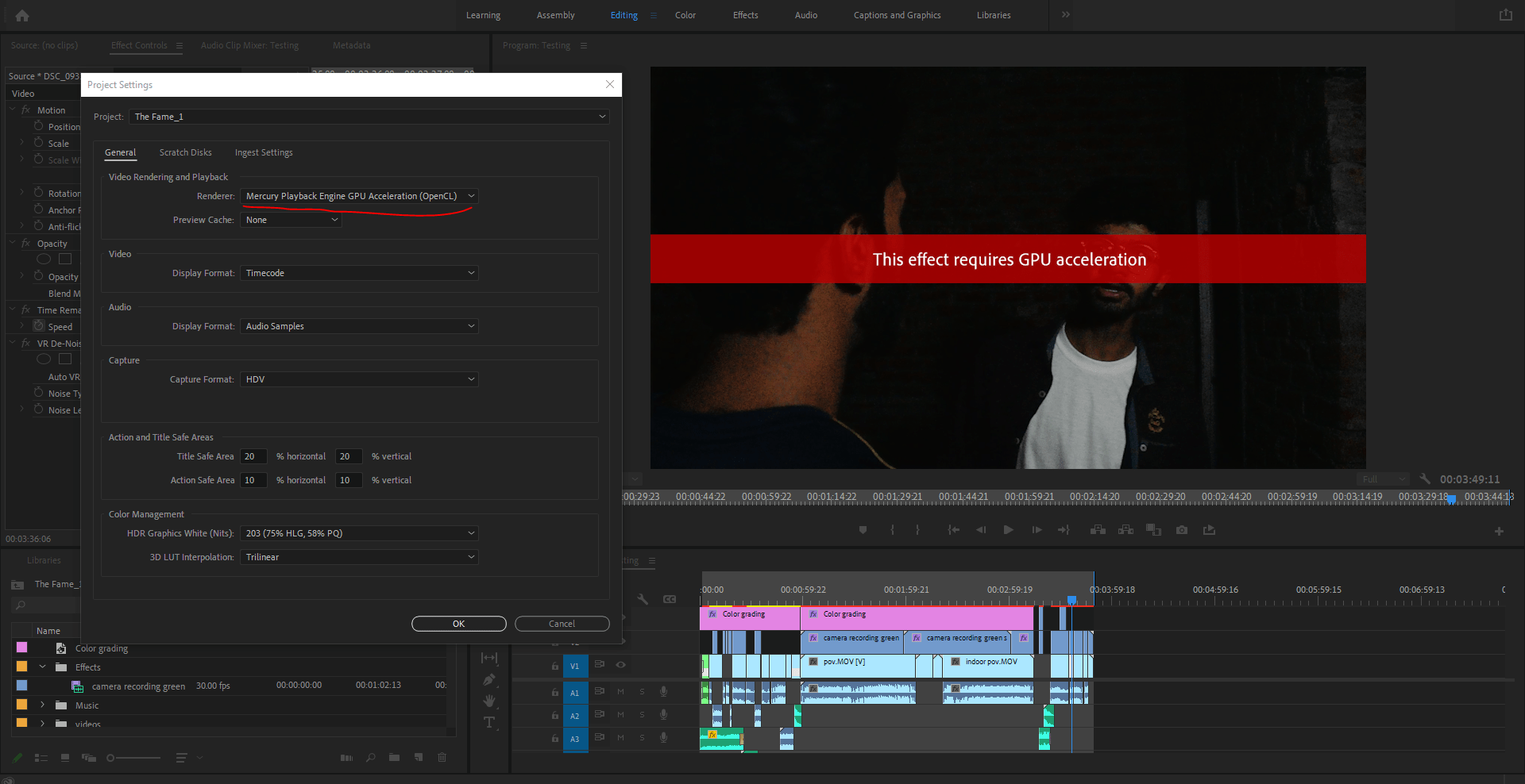 Solved GPU acceleration not working Adobe Support Community 13340645