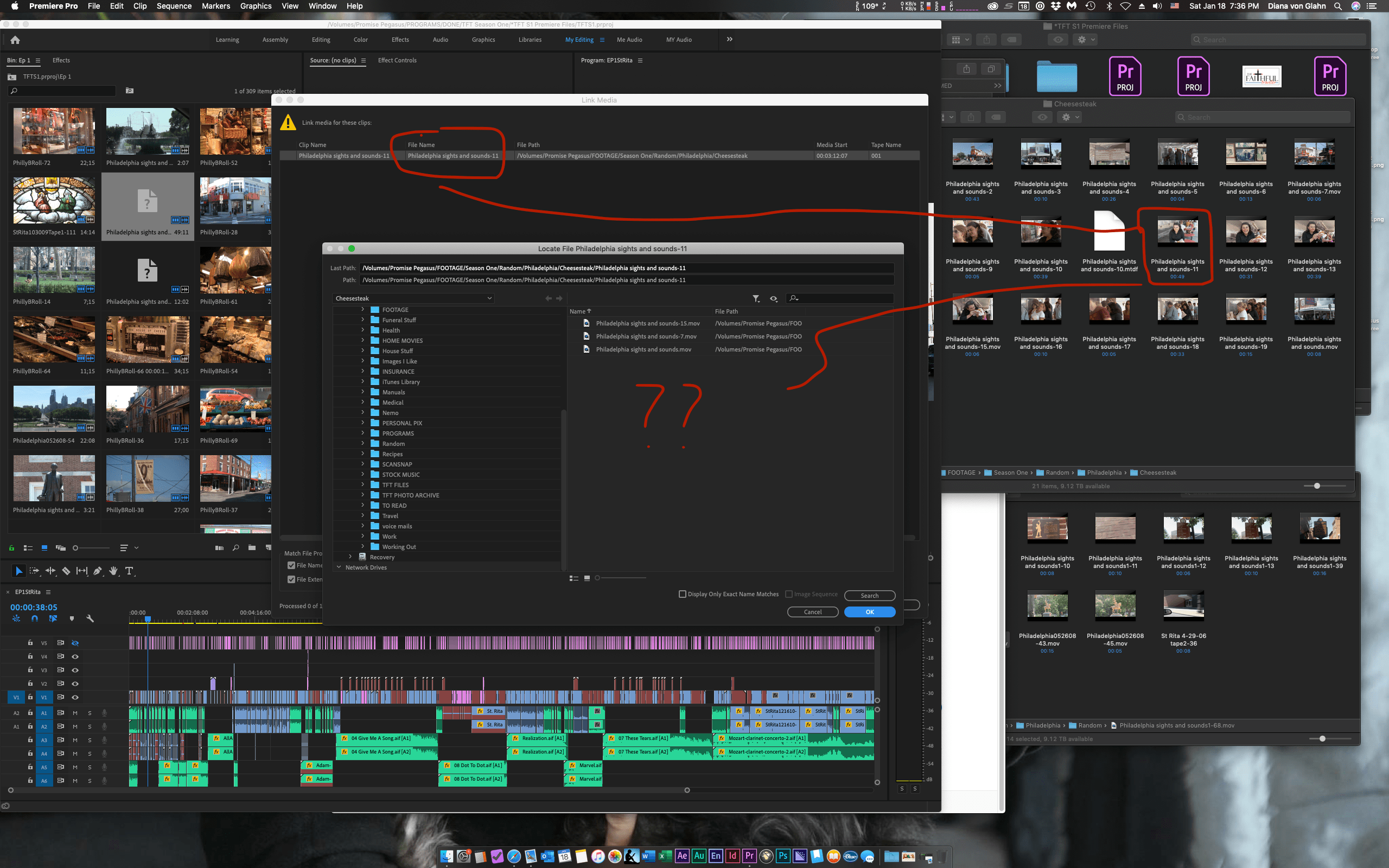 Unlinked files, File format Not Supported After Im... Adobe Community
