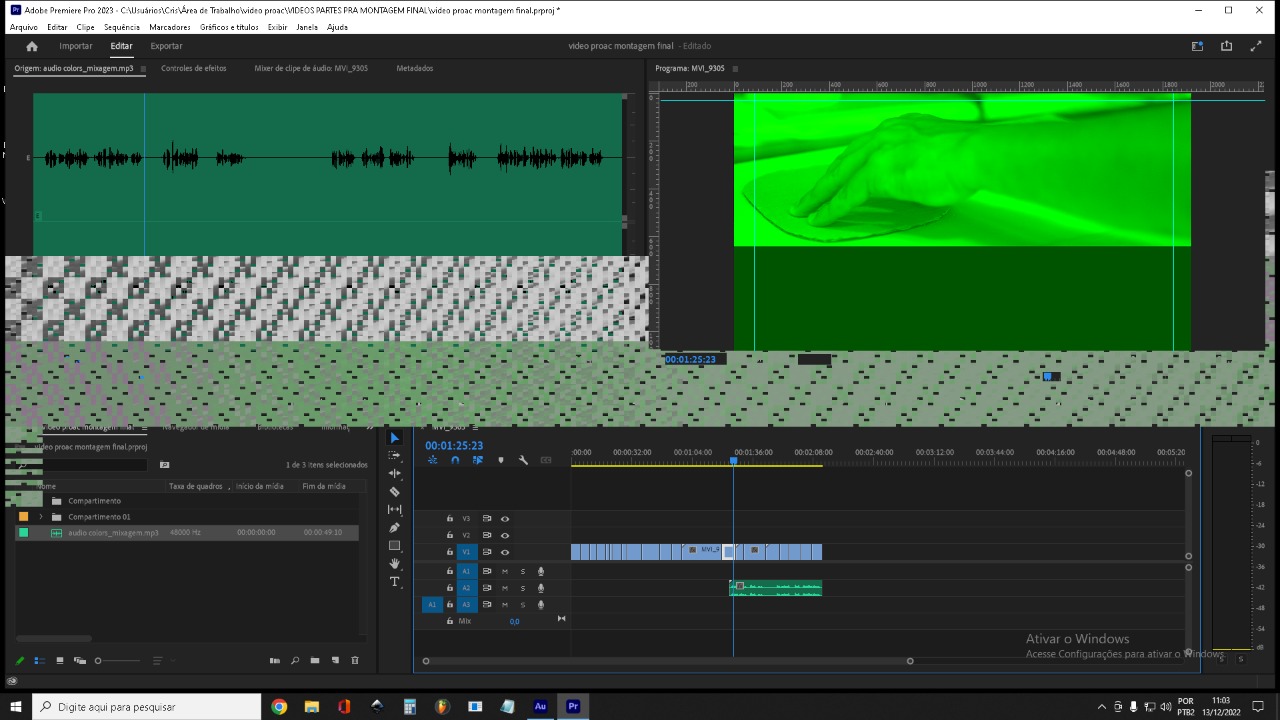 Screen turns green and strip bar in timeline Adobe Support Community