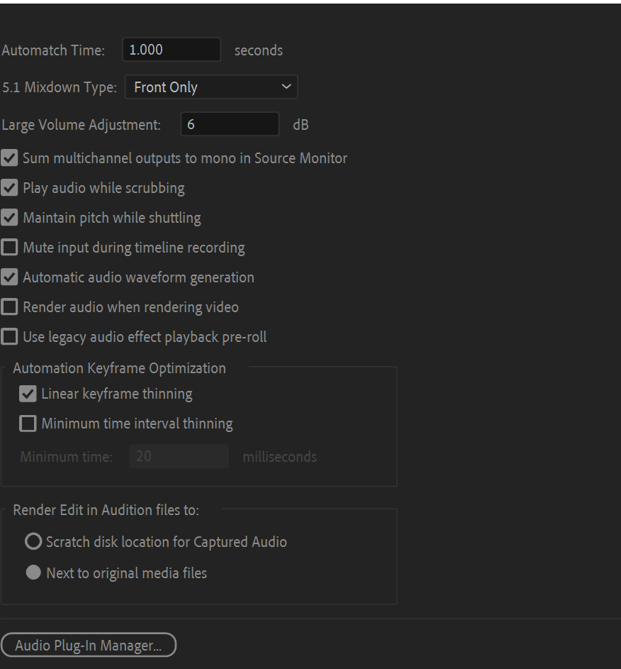 Audio not playing in premeire? Adobe Community 13424500