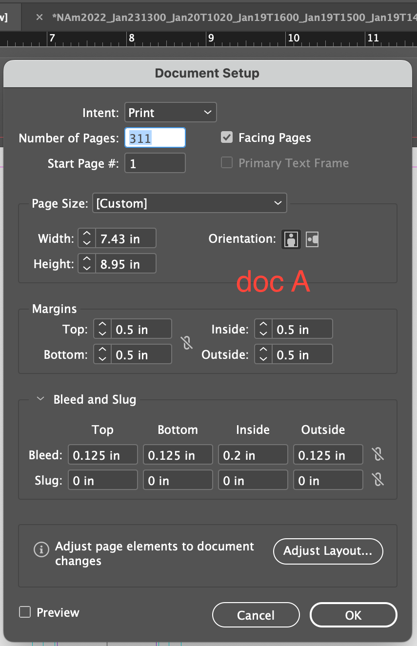 Solved Two Docs Should be Identical but Paste in Place is... Adobe