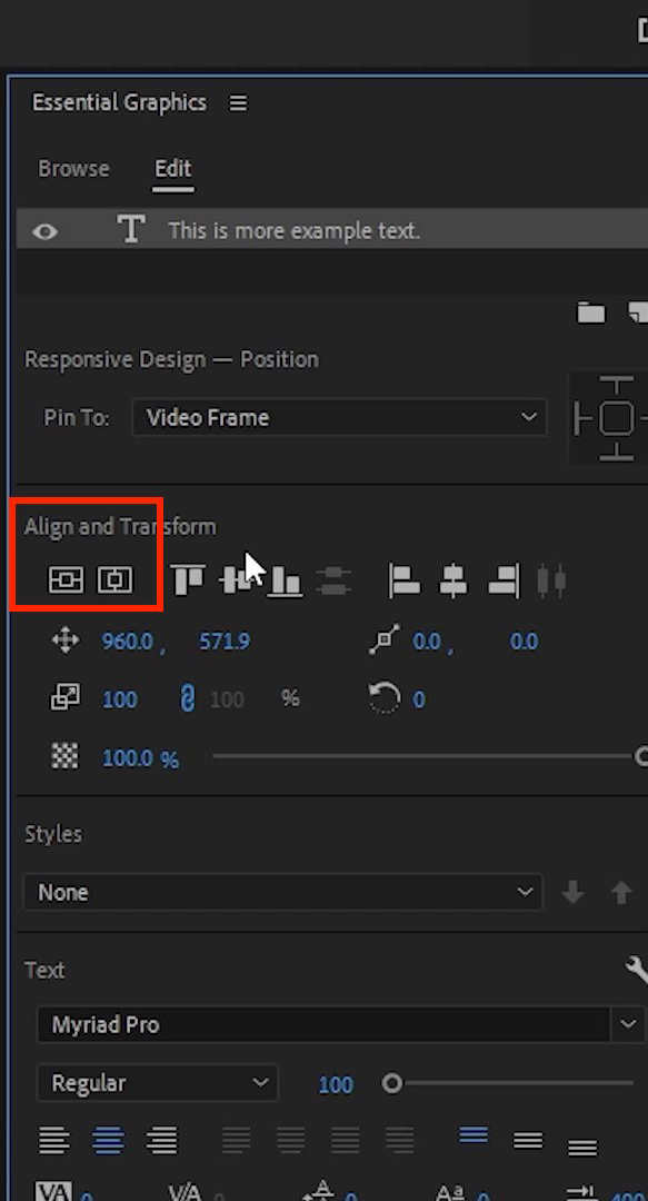 Solved Premiere Pro Text not Aligning Adobe Community 13545153