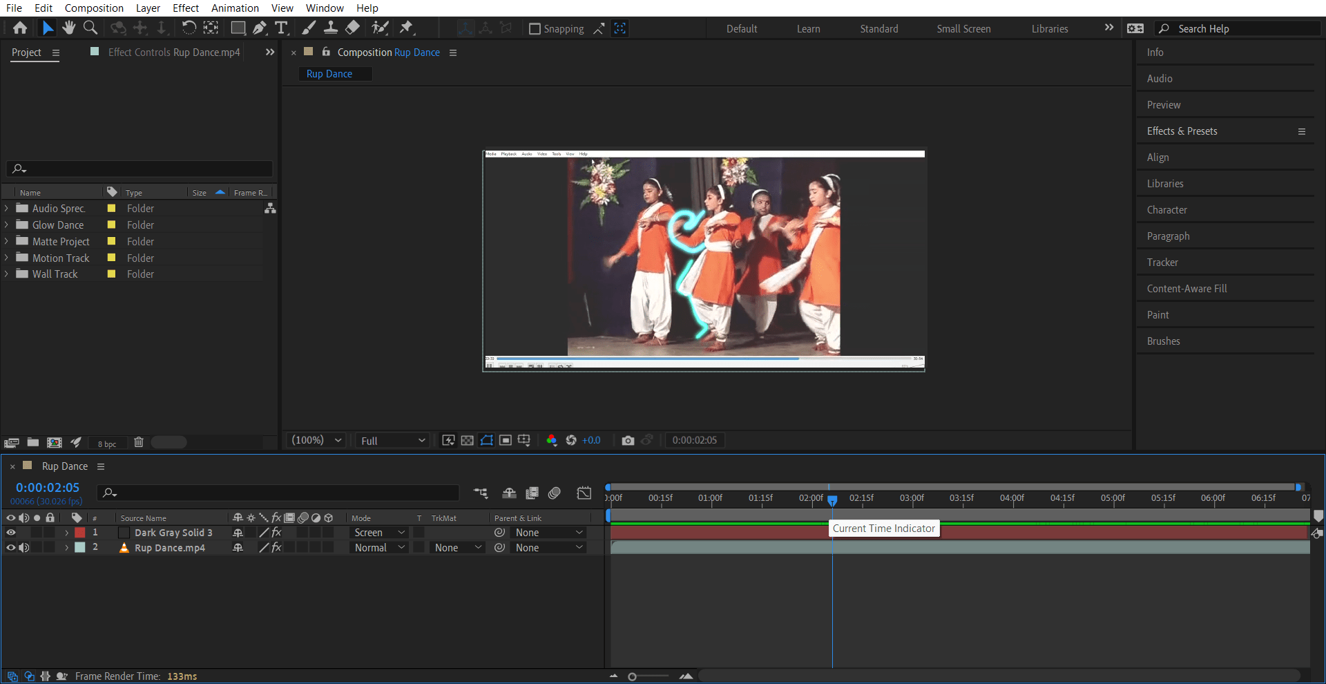 Solved Glow Effect(Using Brush Tool) Not Showing After Ex... Adobe