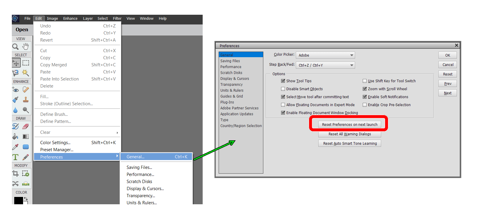 Solved Photos I open in are turning black and w... Adobe