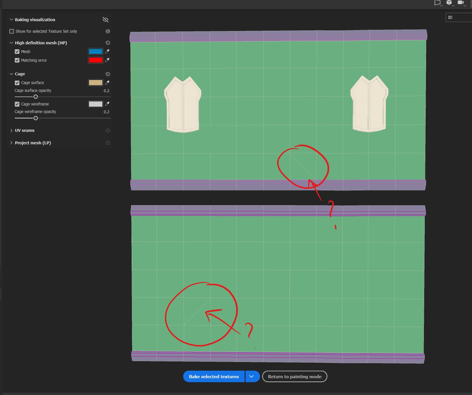 Vertex paint Blender to Painter issue + edge small... Adobe Community 13597203