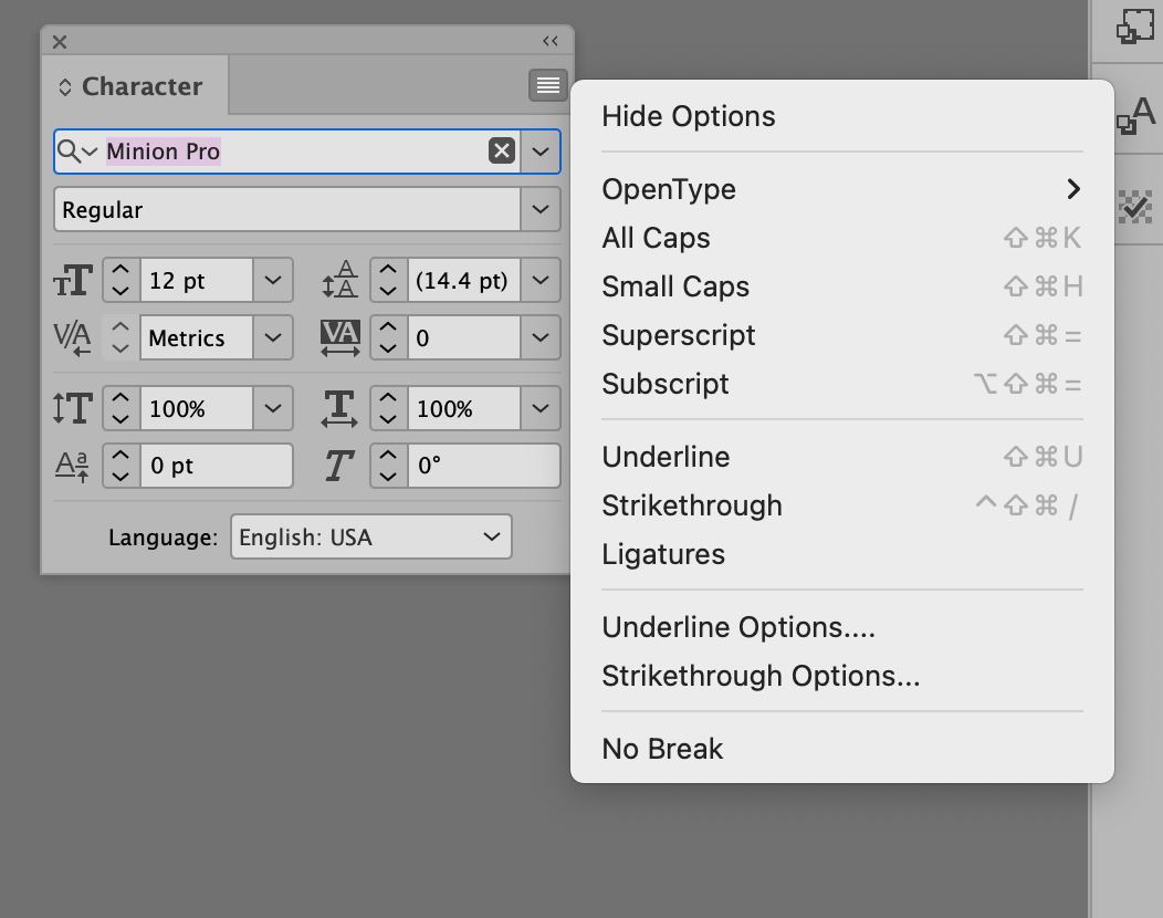 Indesign CS6 Turning off ligatures PERMANENTLY Adobe Community