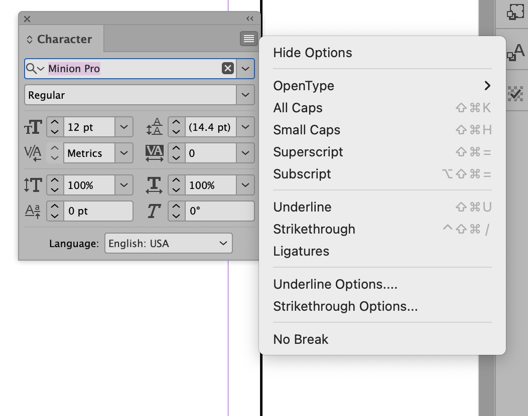 Indesign CS6 Turning off ligatures PERMANENTLY Adobe Community