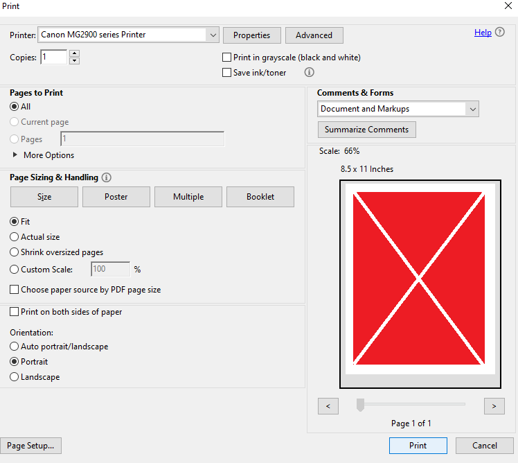 PDF Not Printing Center Adobe Community 10896533