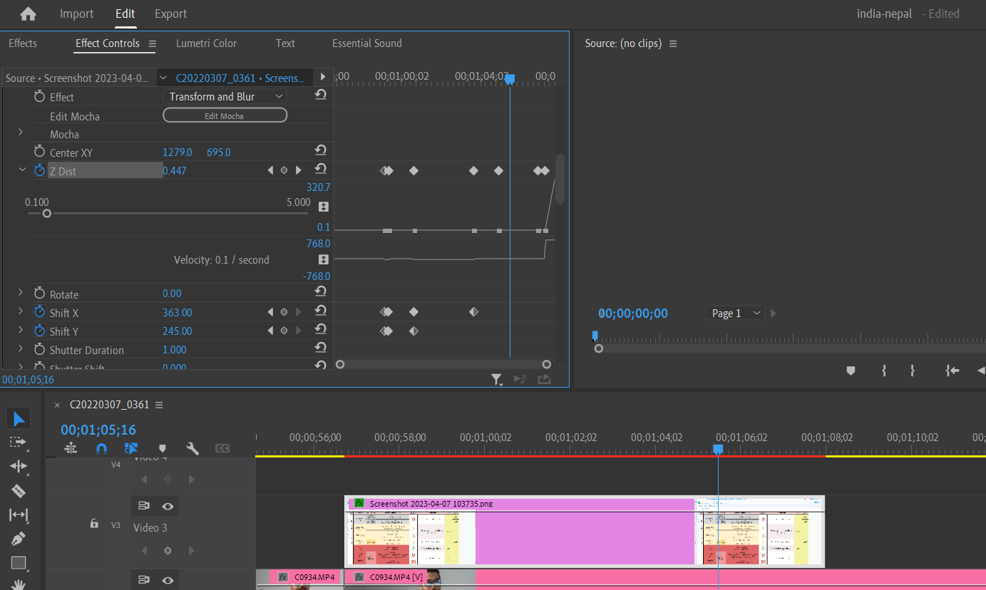 Playhead line cannot be dragged in Effect Controls... Adobe Community