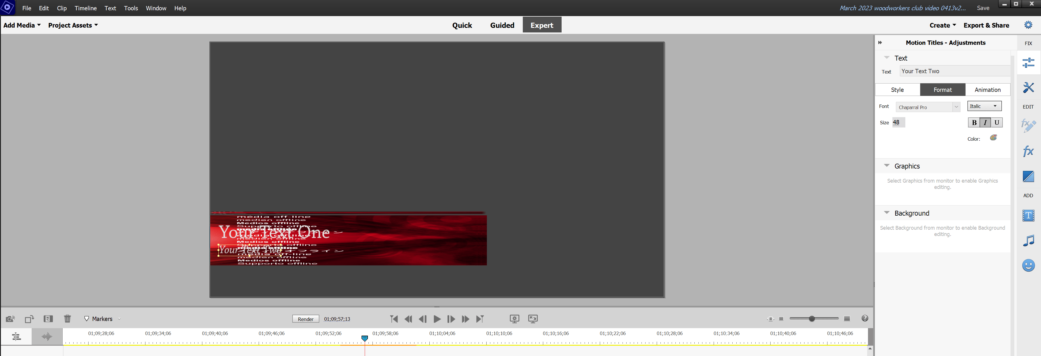How do I change background or graphics on this mot... Adobe Community