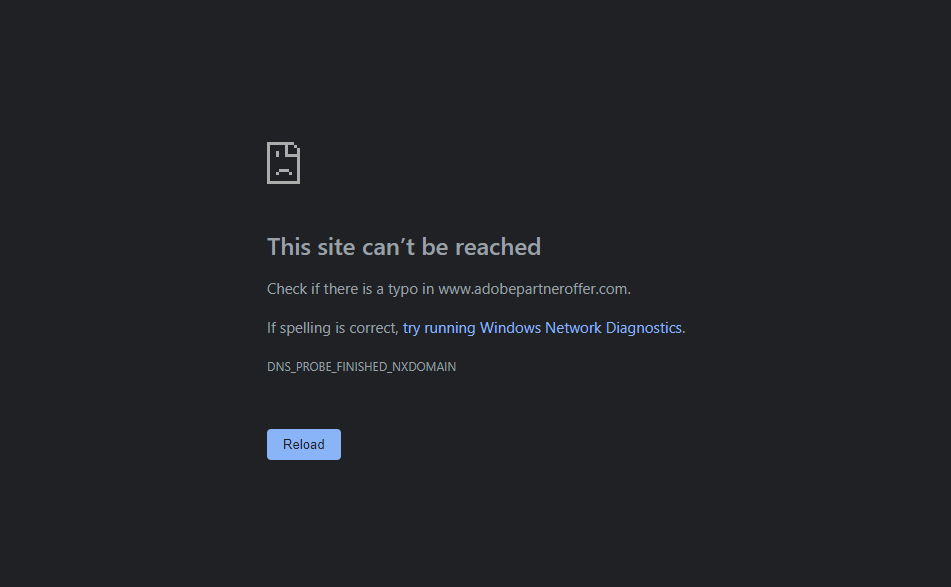 Solved Adobe Partner Offer cannot be accessed Adobe Community 13732466