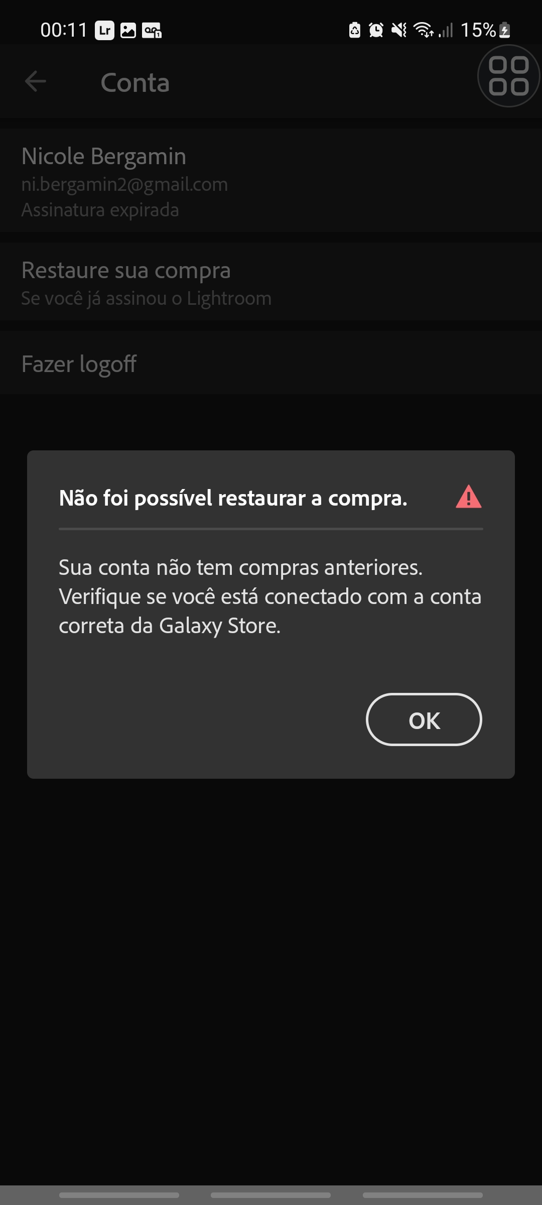 Redemption Code Error (Android) Adobe Community 13795875