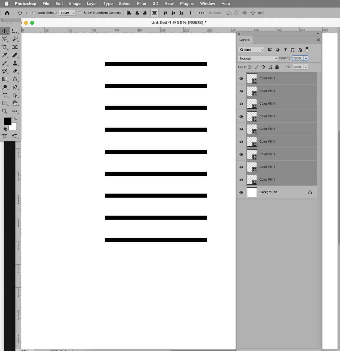 Solved How to evenly space lines among shapes using pixel... Adobe