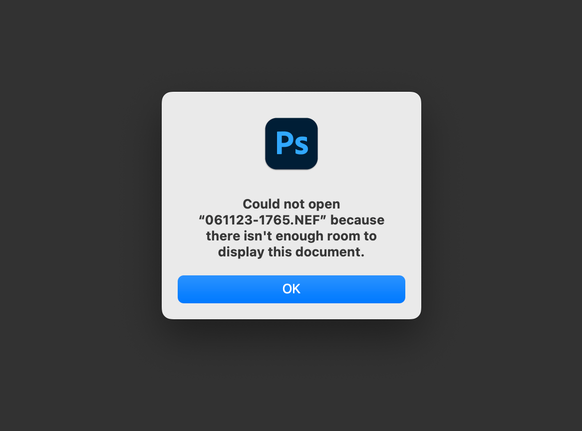 Apple M2 Max Computer can't open from LR Adobe Community