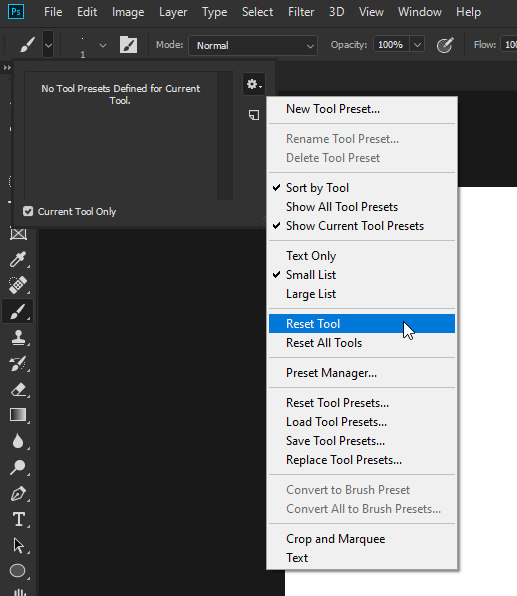 Every minute or so the brush stops working and onl... Adobe Community