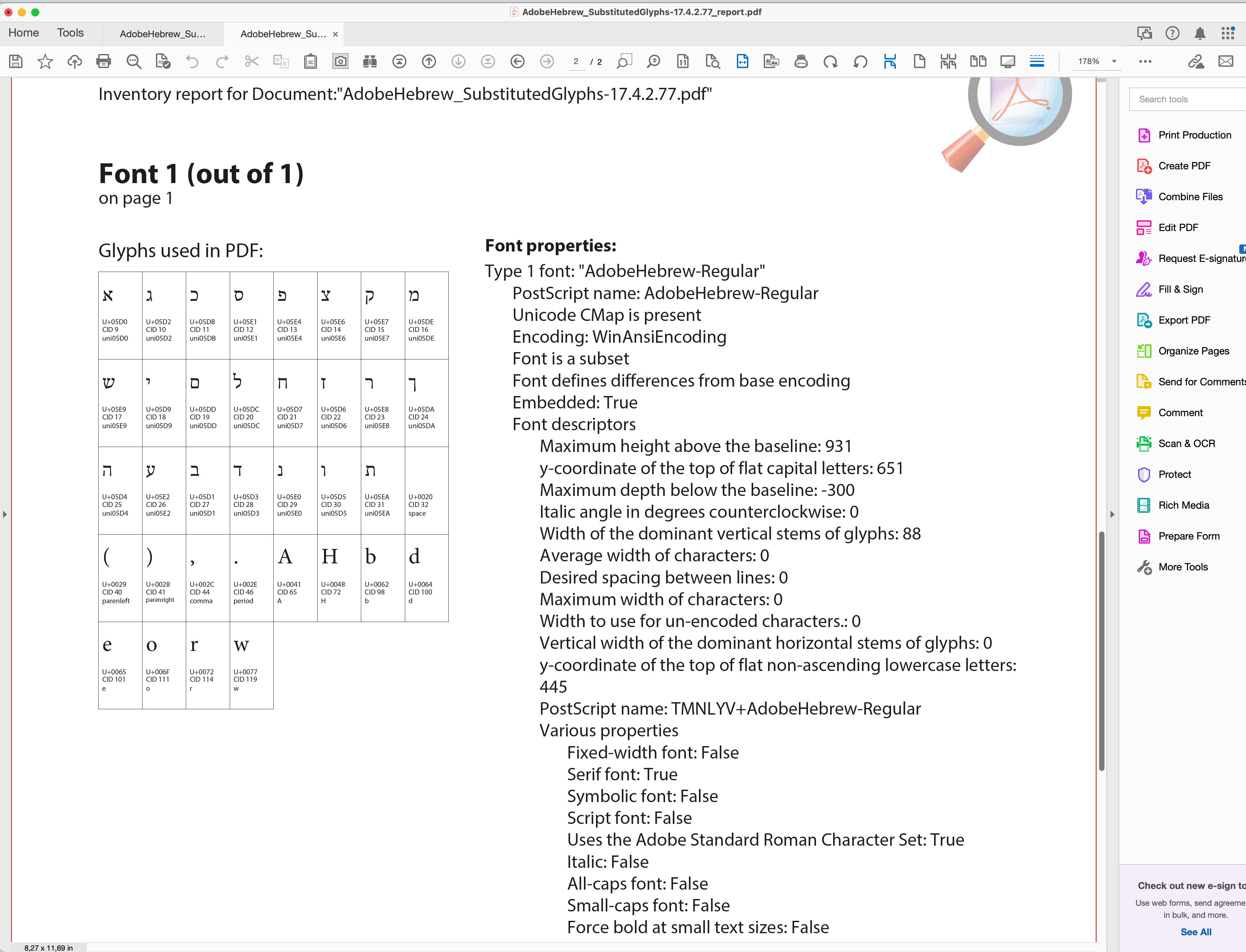Missing glyphs in a RighttoLeft Paragraph direct... Adobe Support(04)