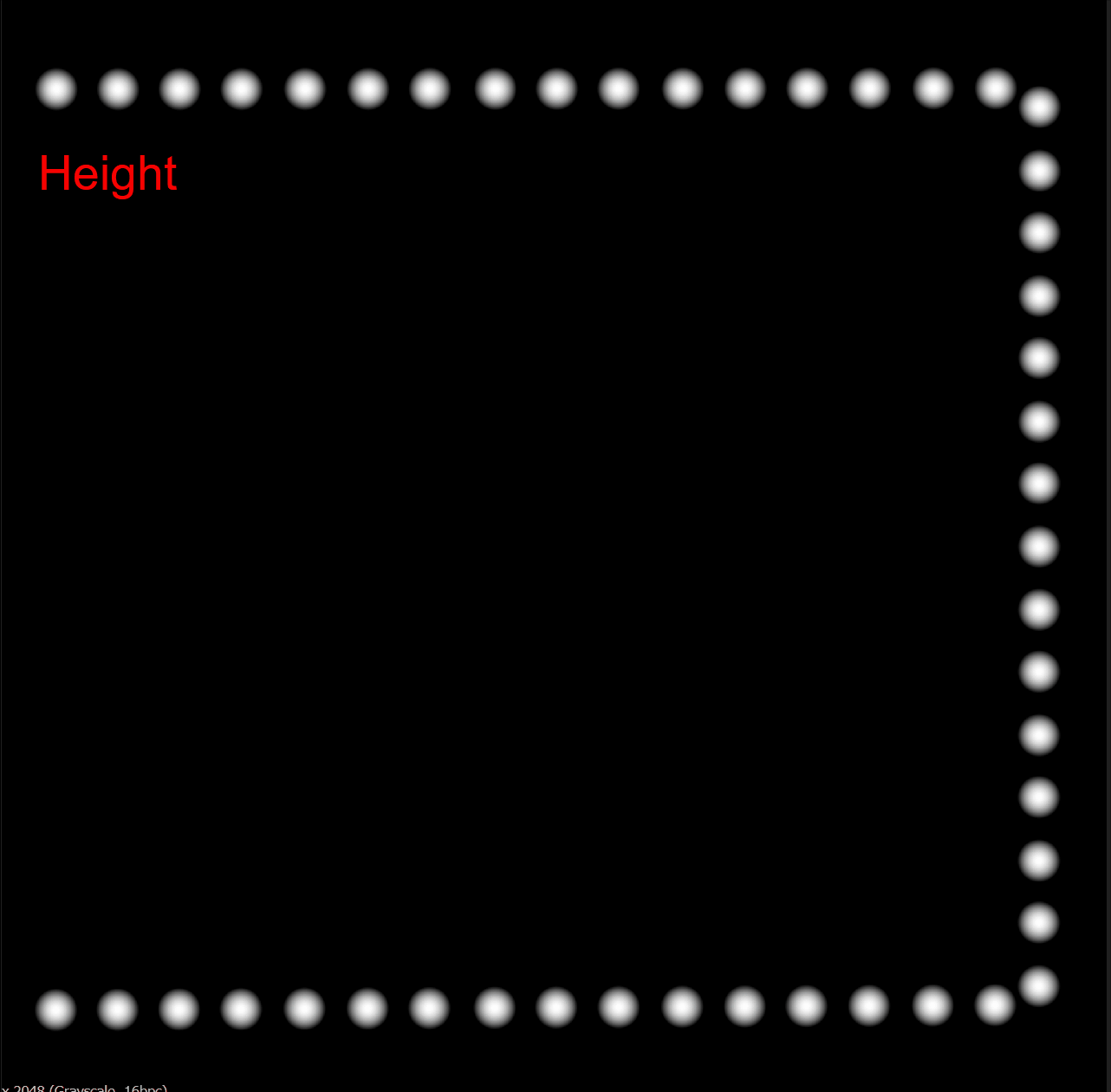 Flashing Lights Border Gif