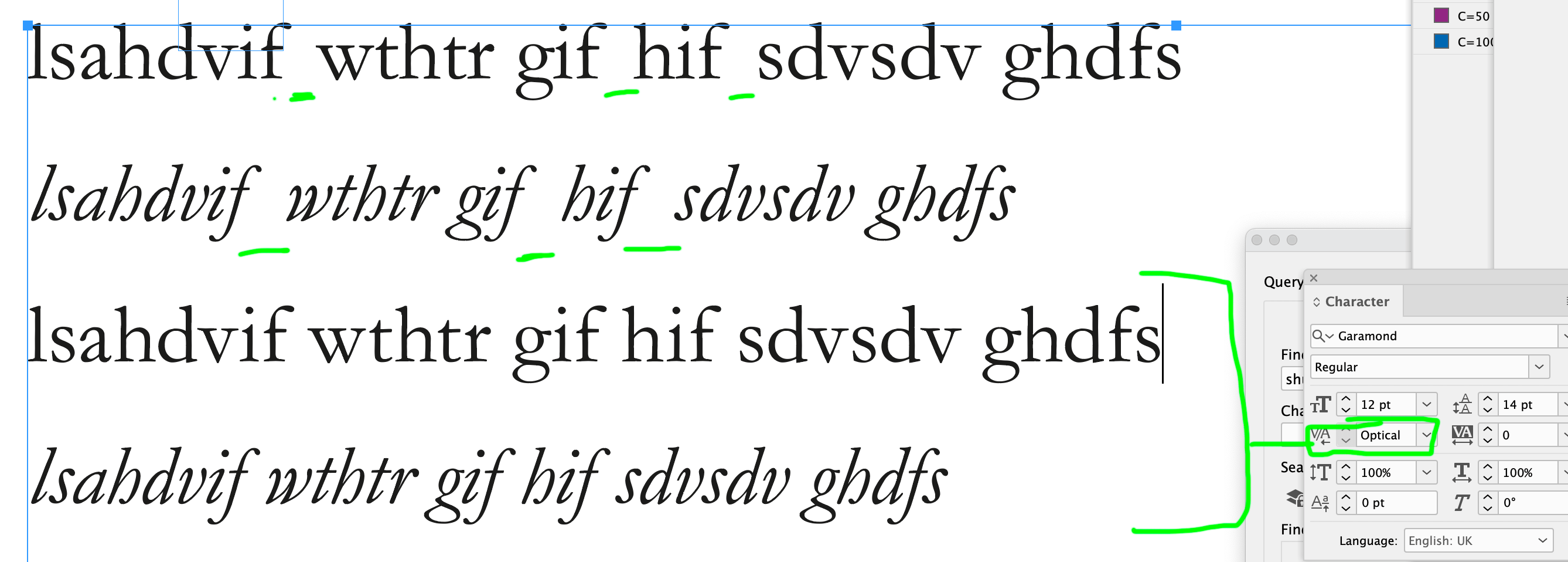 Solved optical kerning for just one letter? Adobe Support Community