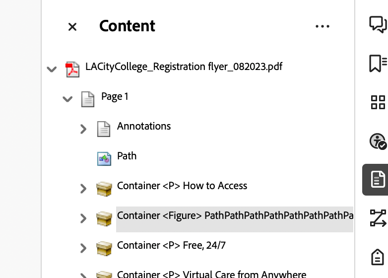 text disappear when using reading order in acroba... Adobe Community