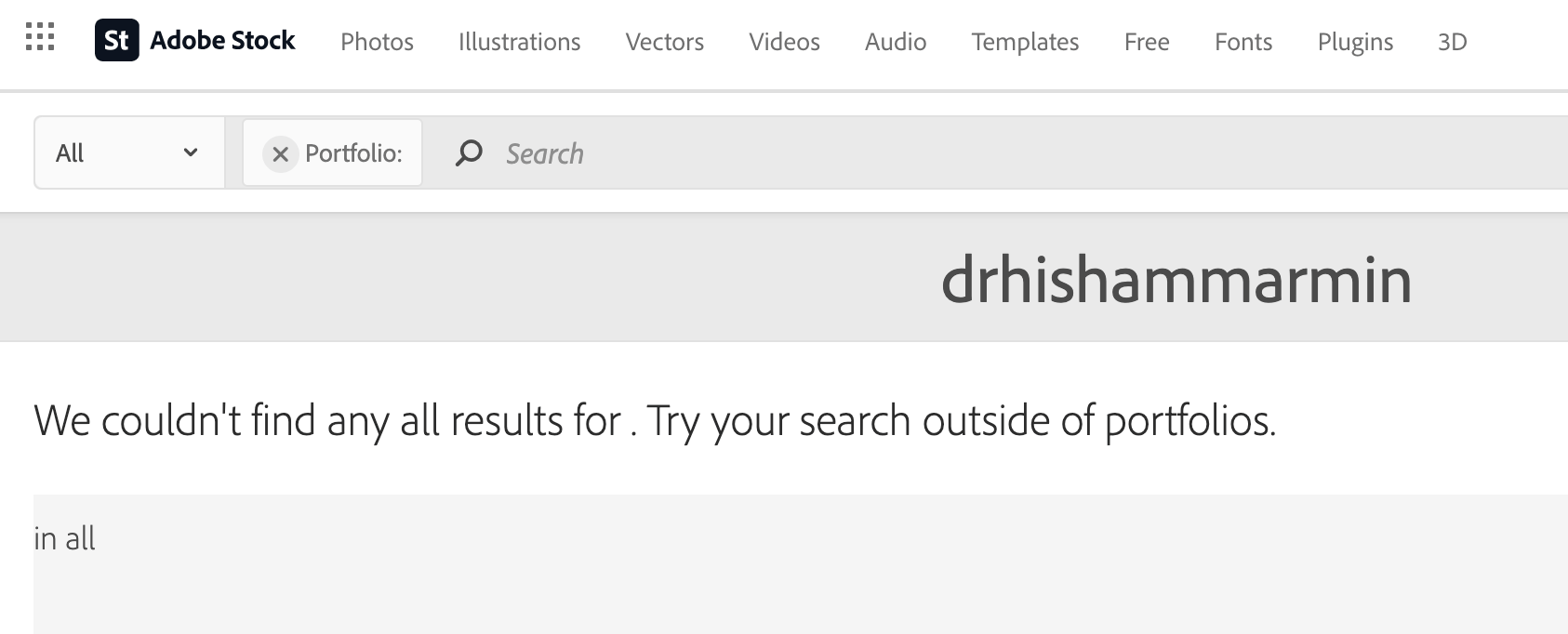 Solved Can't find my Adobe Contributor public portfolio Adobe Community 14216128