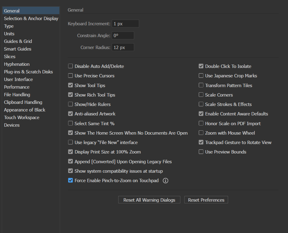 InDesign Touchpad Scrolling and Zooming Issues Adobe Community 14197322