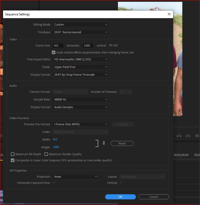 Auto reframe aspect ratio wrong on export, re IGT... Adobe Support