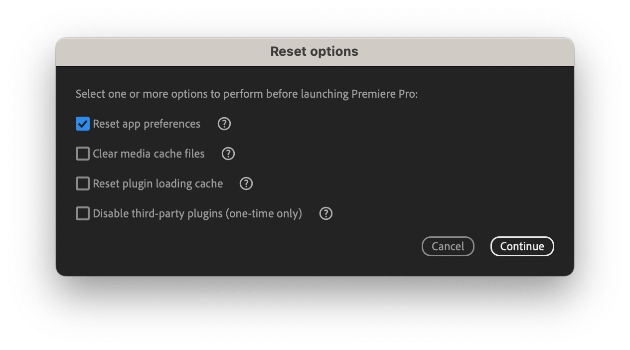 Solved FAQ How to reset (trash) preferences in Premiere Adobe Community 8236158