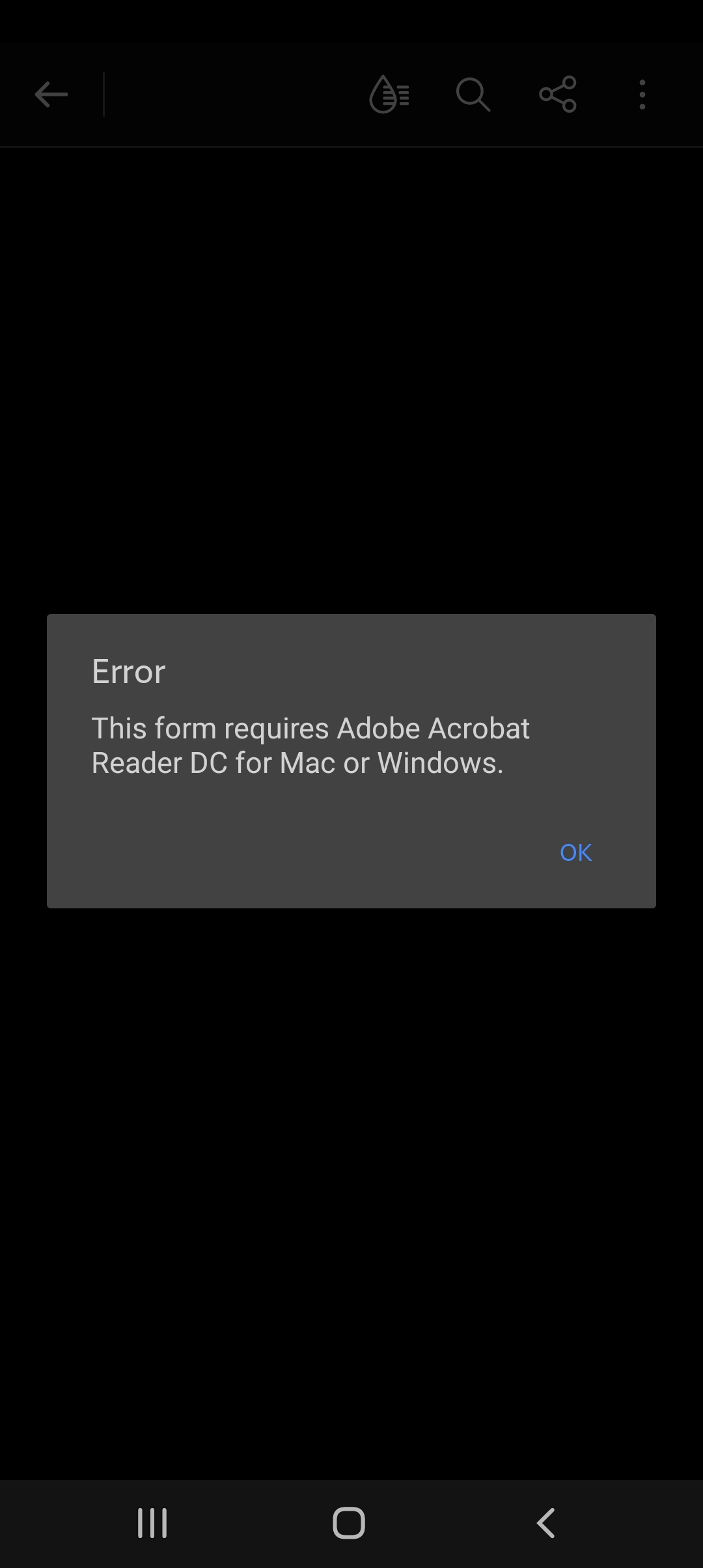 Adobe Reader DC and android Adobe Community 14311527