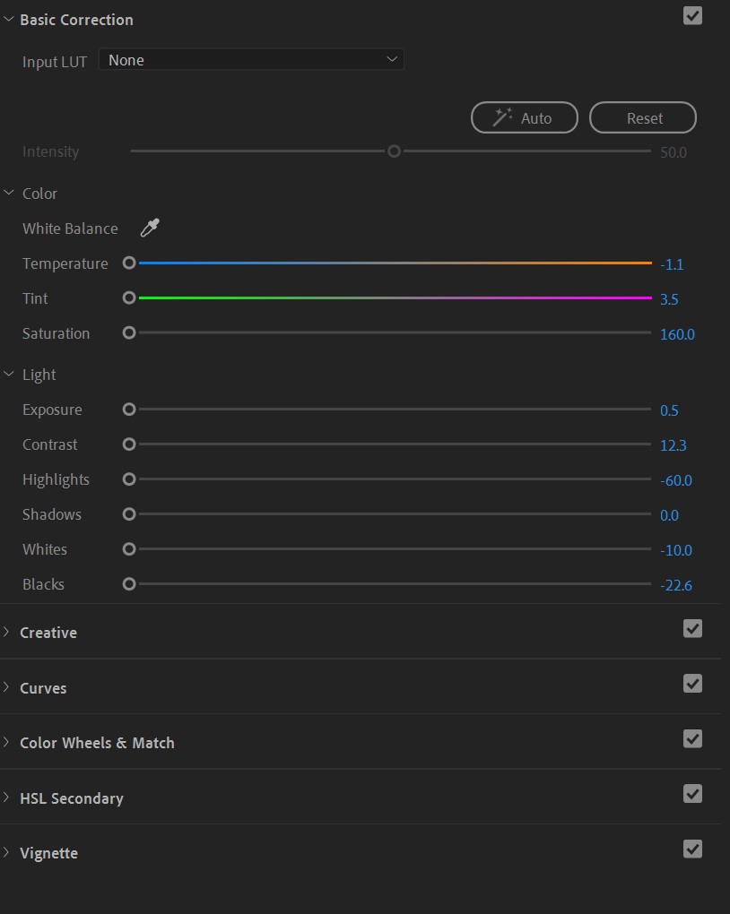 Solved Lumetri Color sliders not working Adobe Community 14323482