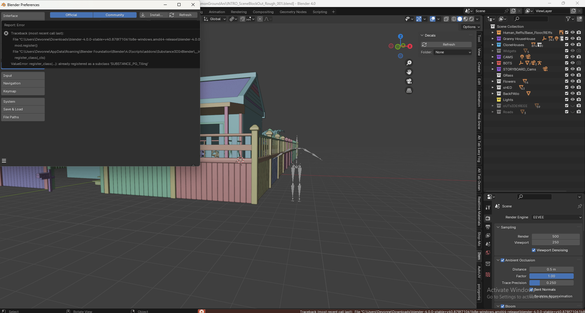 Solved Adobe Substance 3D addon for Blender not working Adobe Community 13462274