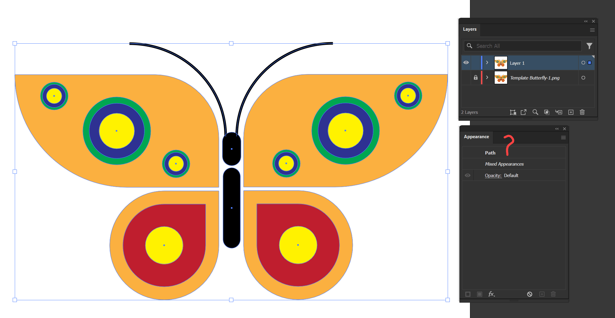 Solved Appearance Panel Setting Adobe Community 14413164