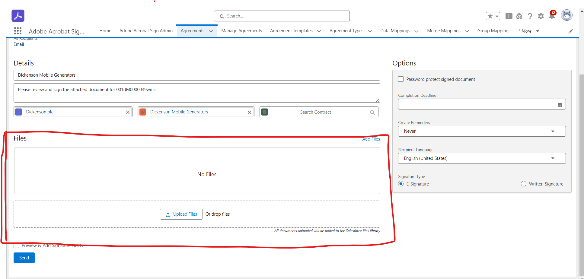 Conga composer merge PDF not appearing Adobe ESign... Adobe Community