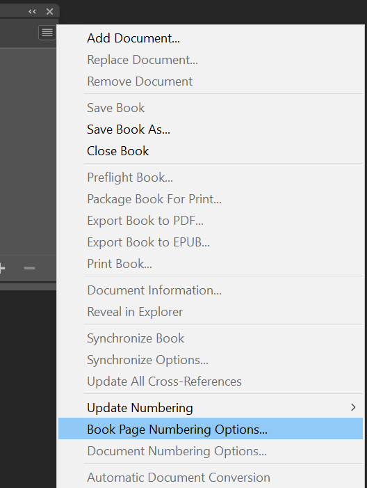 What is the best way to Skip Pages Numbering when Adobe Support