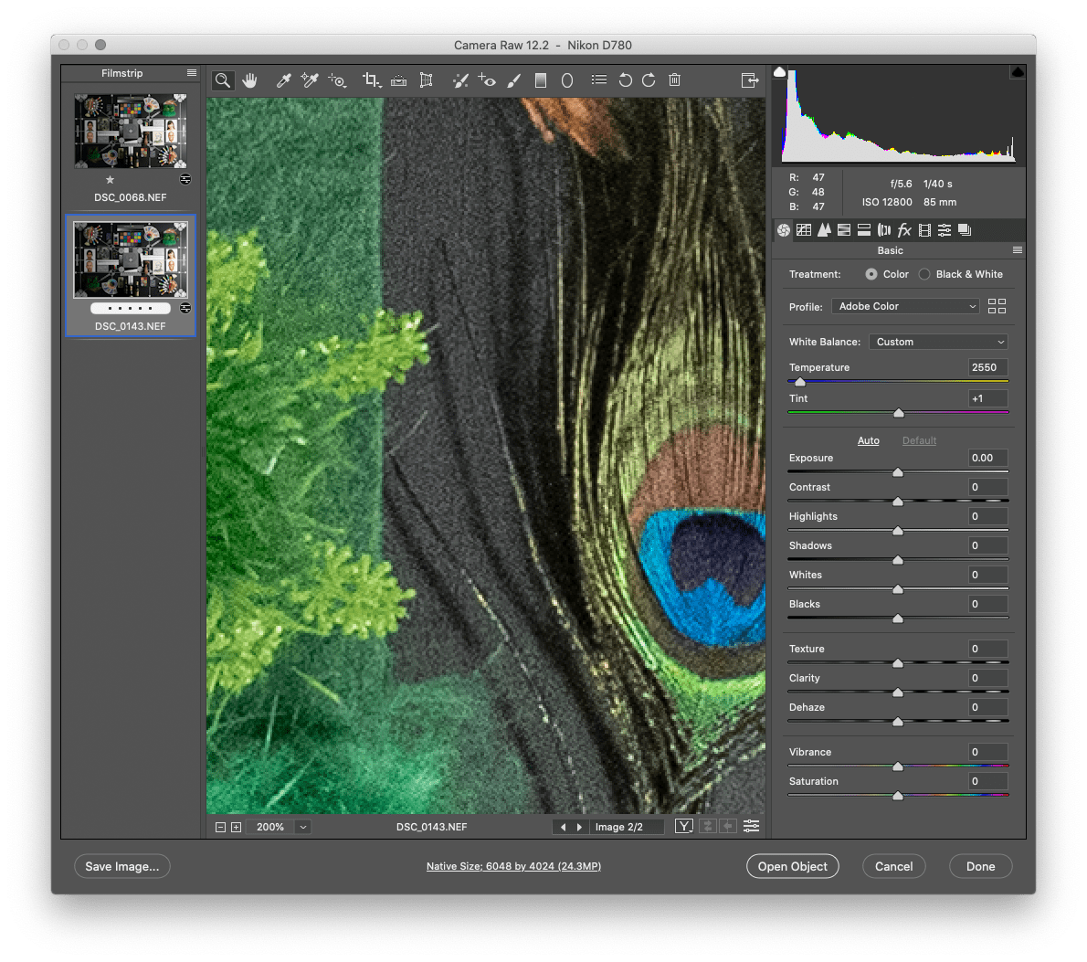 Camera Raw not refreshing images 200 and higher Adobe Community